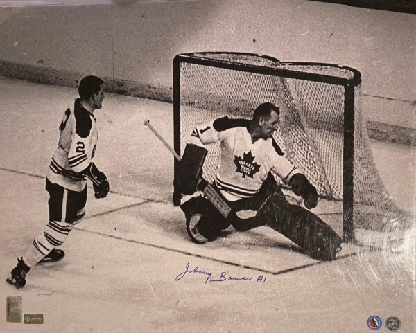 Johnny Bower Autographed Photo