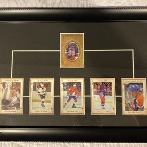 Wayne Gretzky Poker Hand Framed