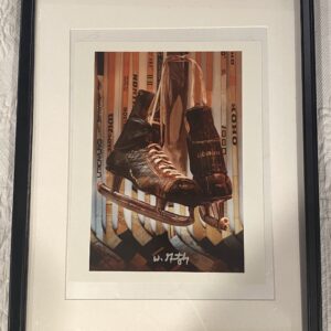 Vintage Skate Photo signed by Walter Gretzky