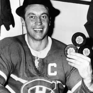 Vintage Jean Beliveau Photo