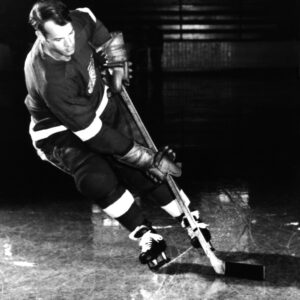 Vintage Gordie Howe Photo