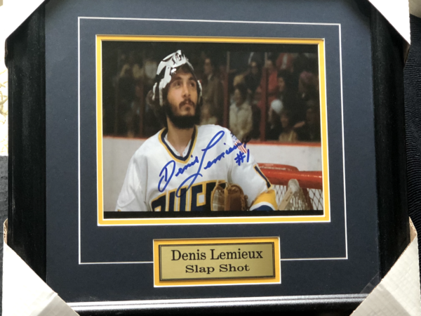 Denis Lemieux Slap Shot color photo